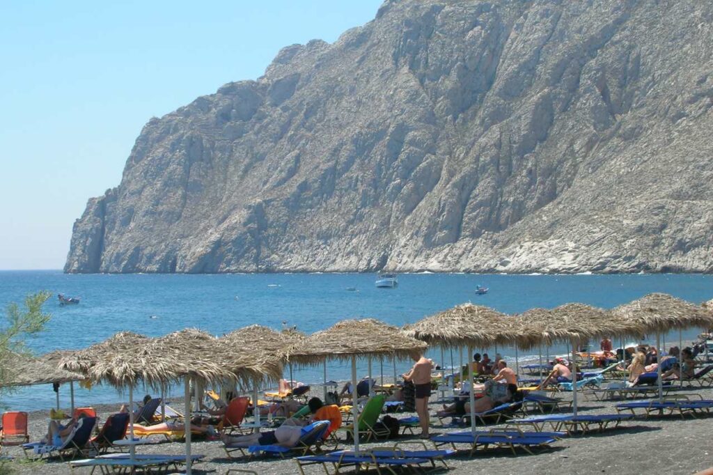 Kamari Beach Santorin