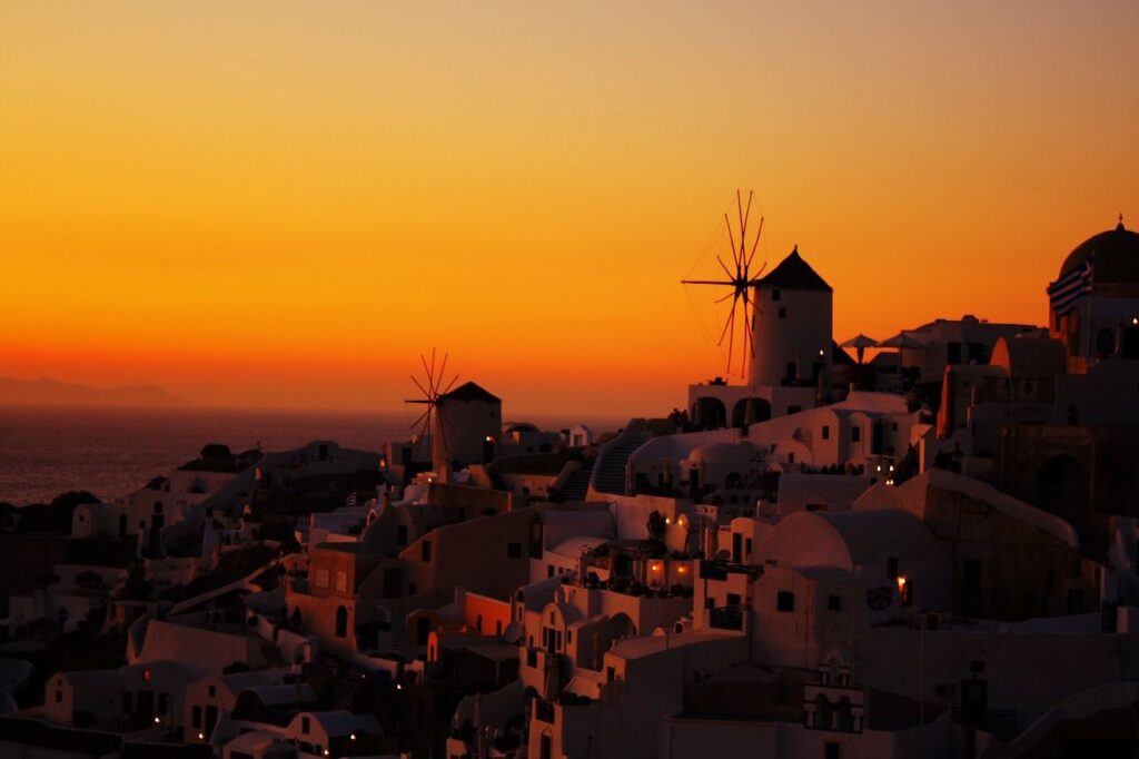 Oia Sonnenuntergang
