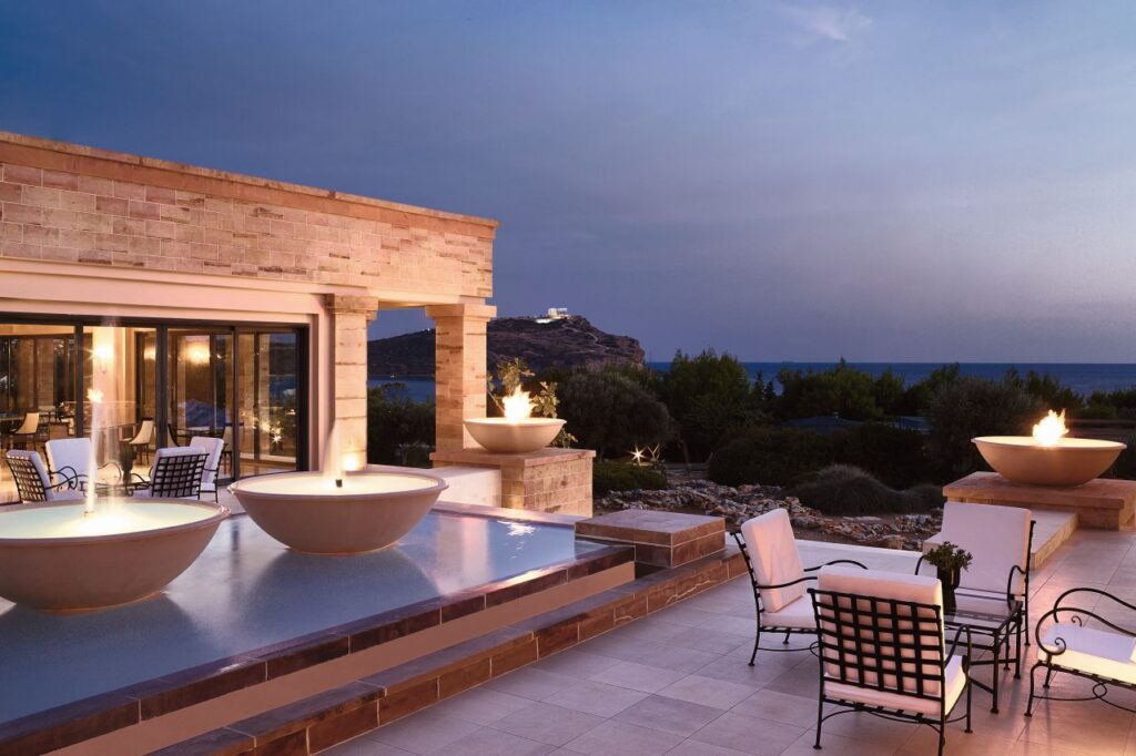 Grecotel Cape Sounio Blick Poseidon-Tempel
