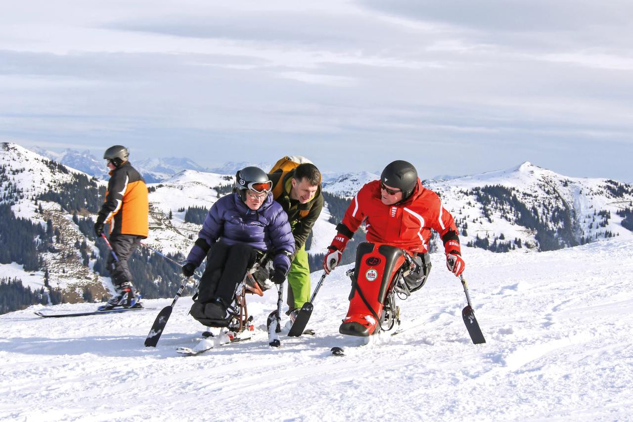 Skiabenteuer Monoski im Alpbachtal