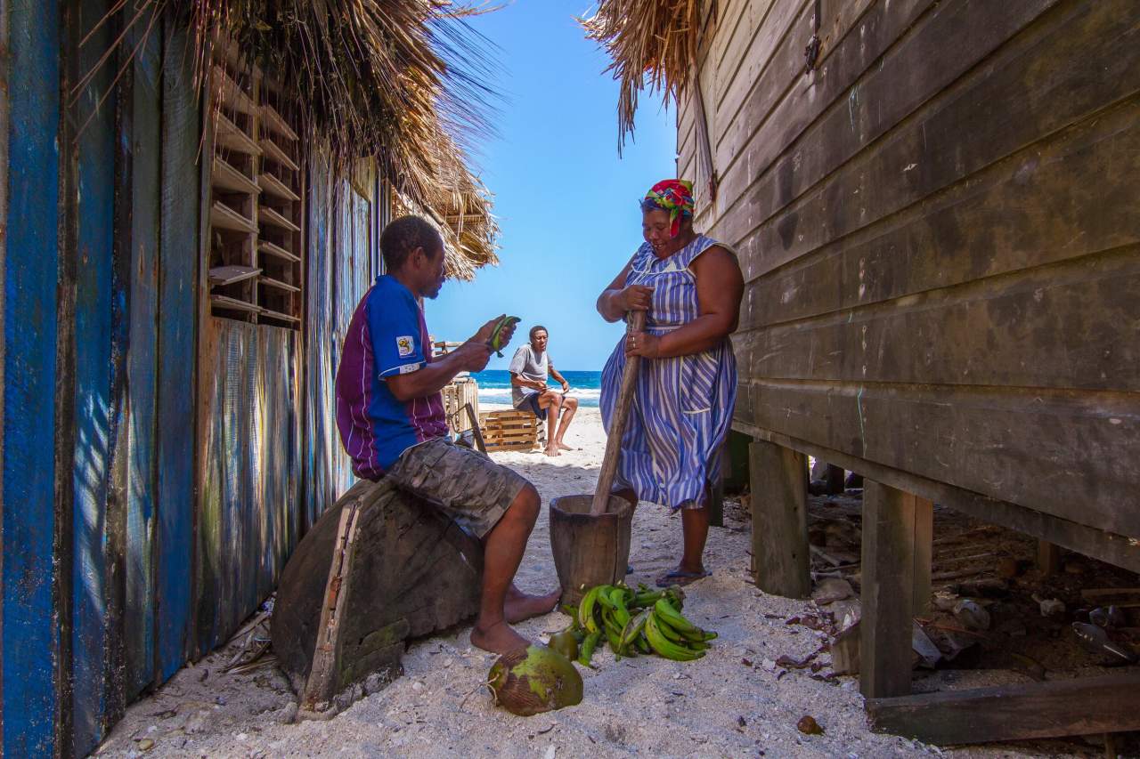 Garifuna Nachfahren der Arawak
