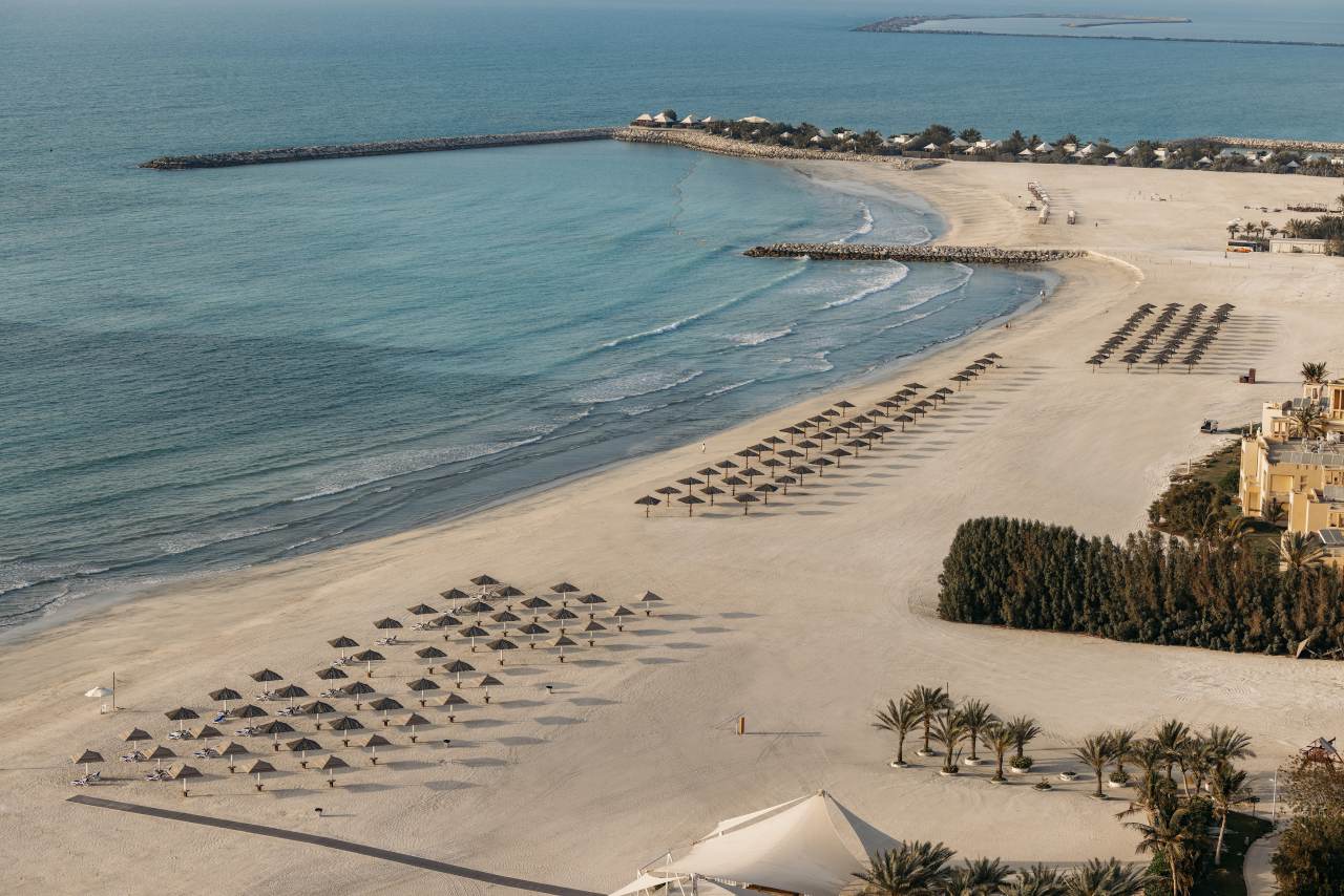 Sandstrand in Ras Al Khaimah