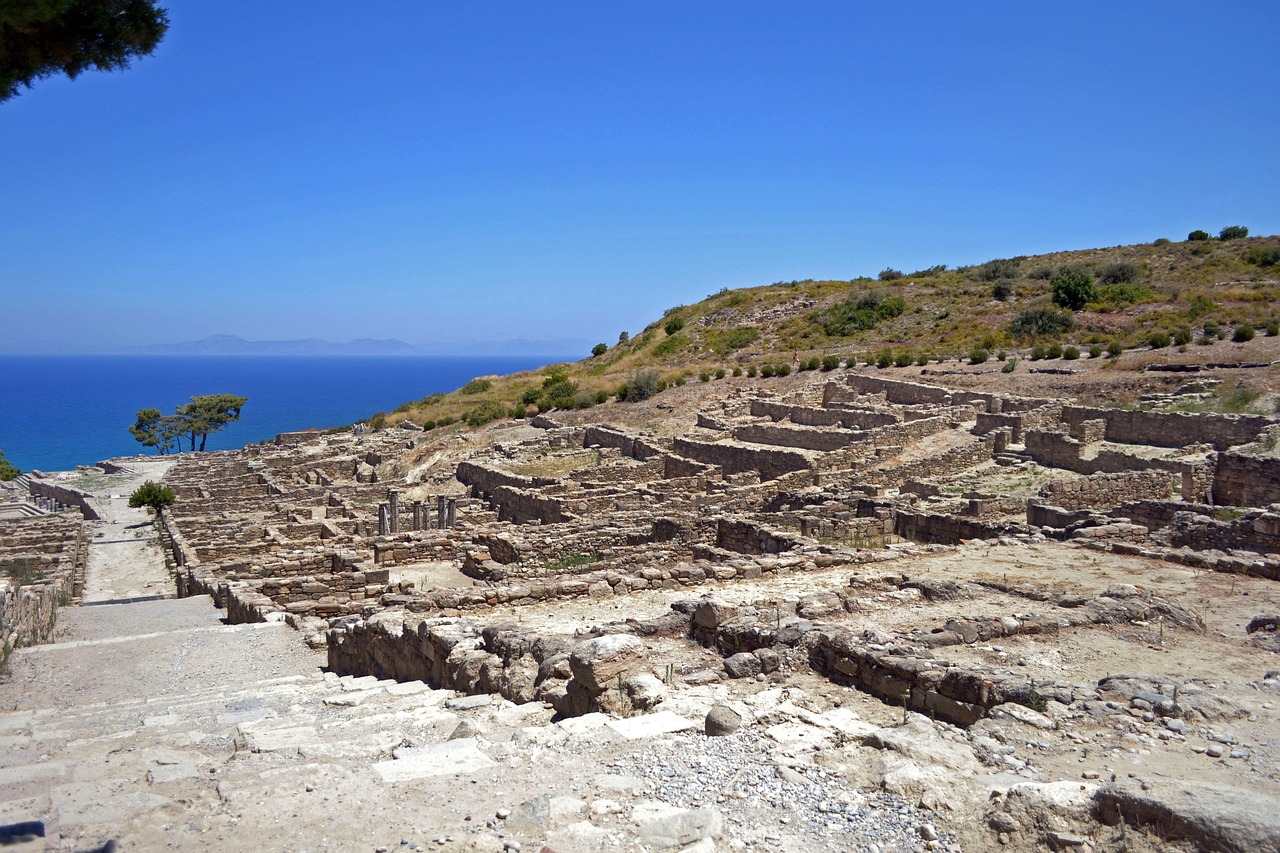 Kamiros Ruinen Rhodos