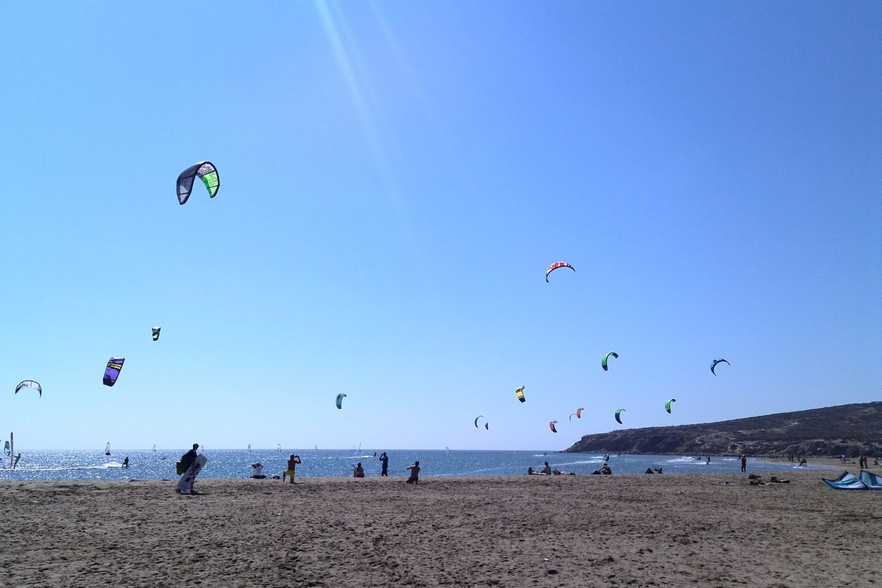 Prasonisi Rhodos Surfer