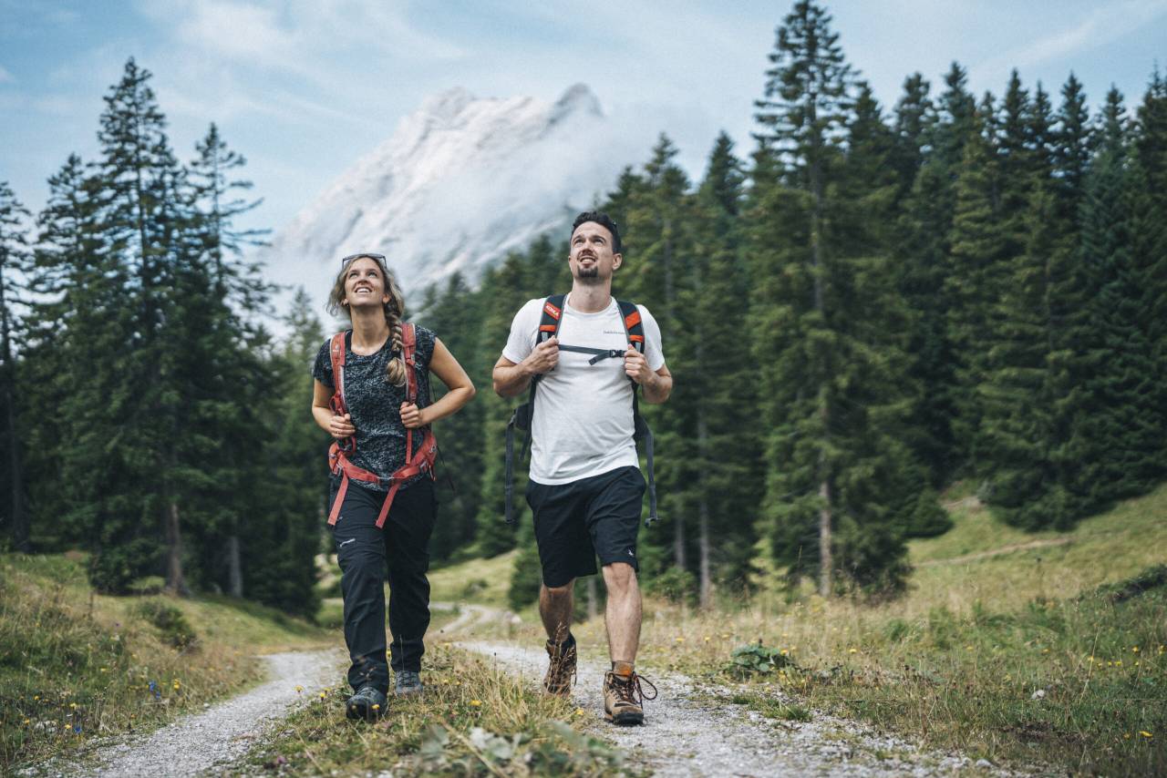 Wandern Natur Region-Hall-Wattens im Sommer