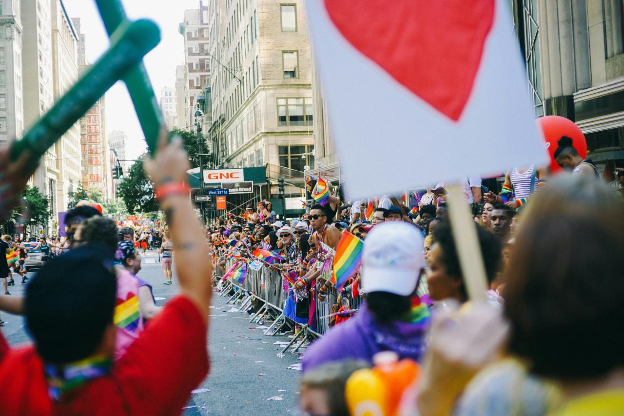 Pride Umzug New York Besucher