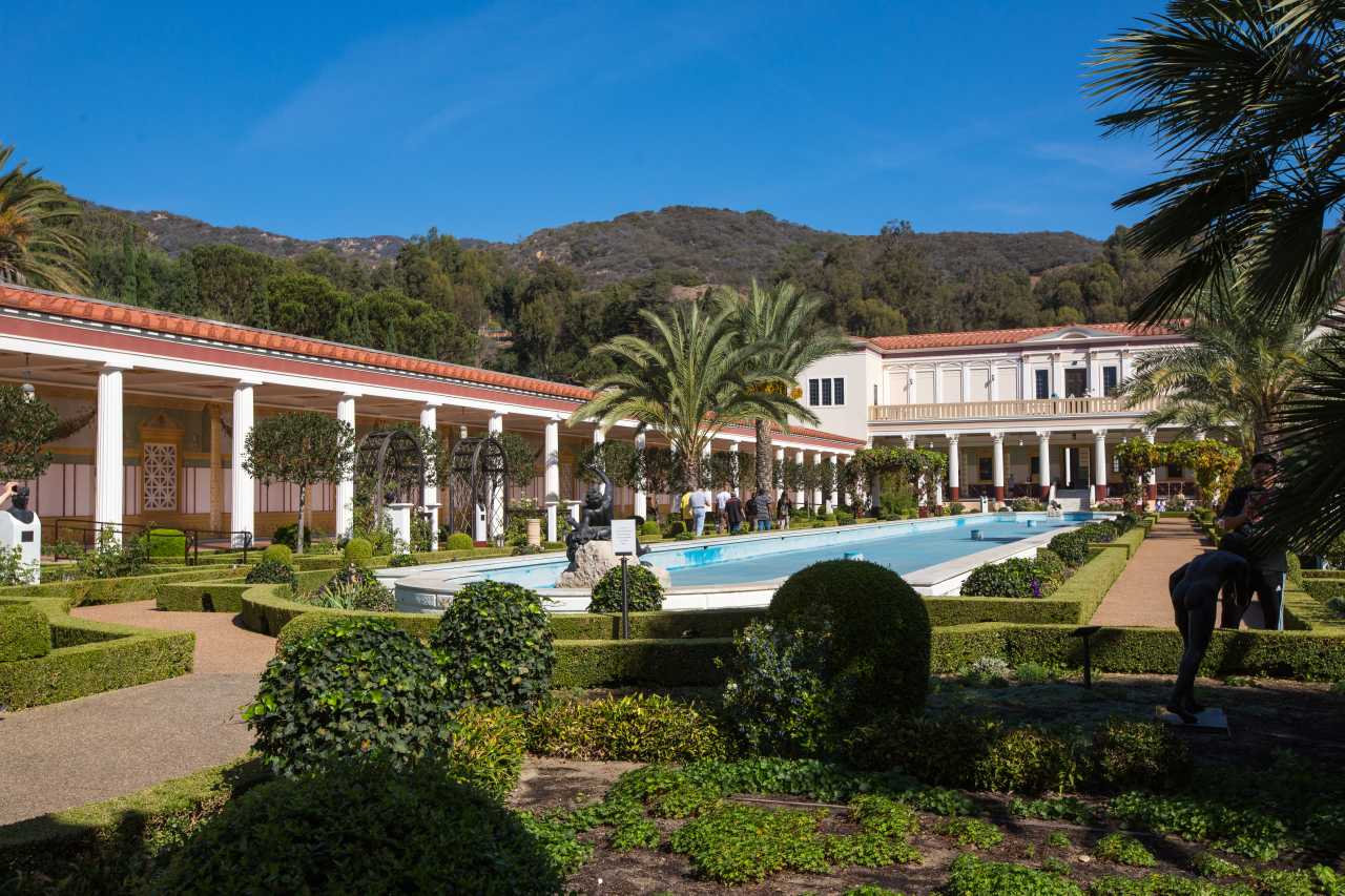 Getty Villa malerische Gärten