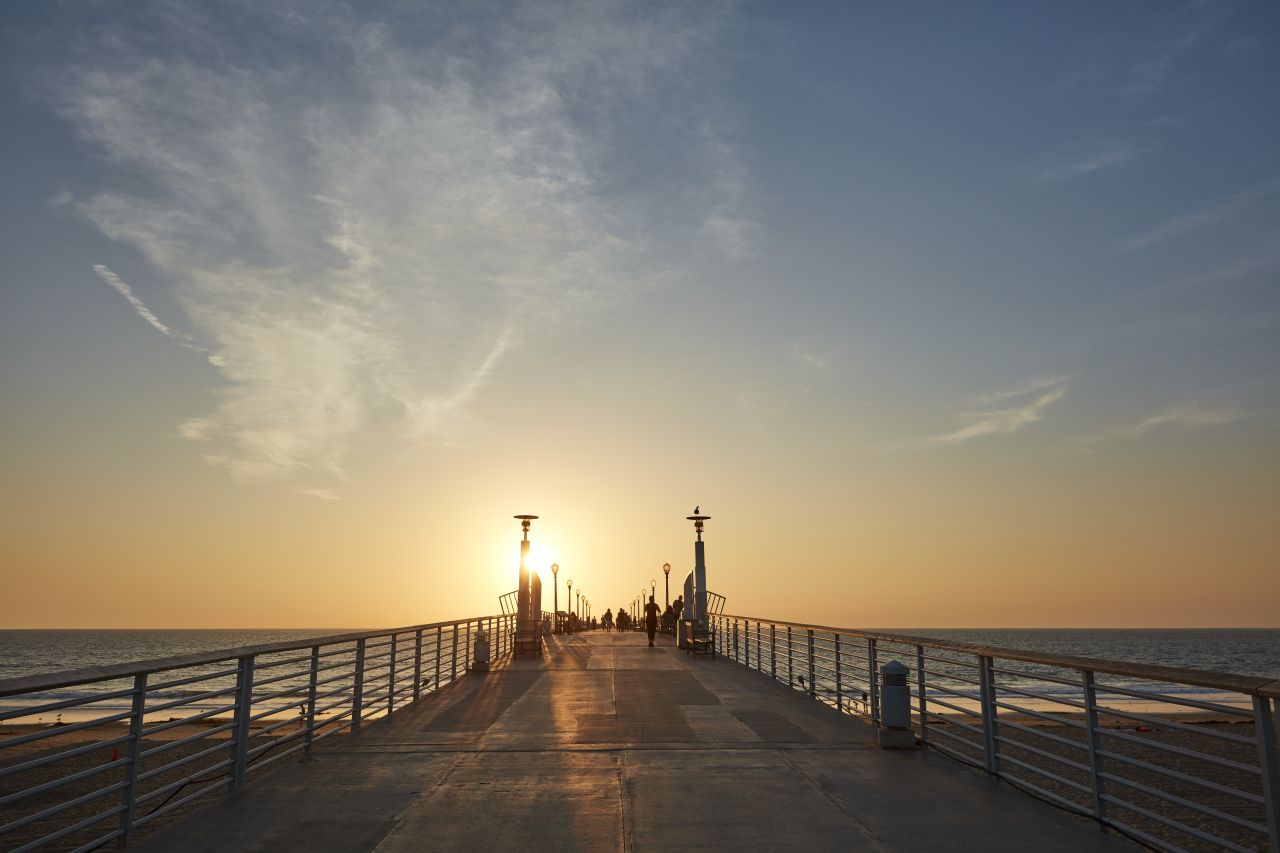 Hermosa Beach Pier La La Land