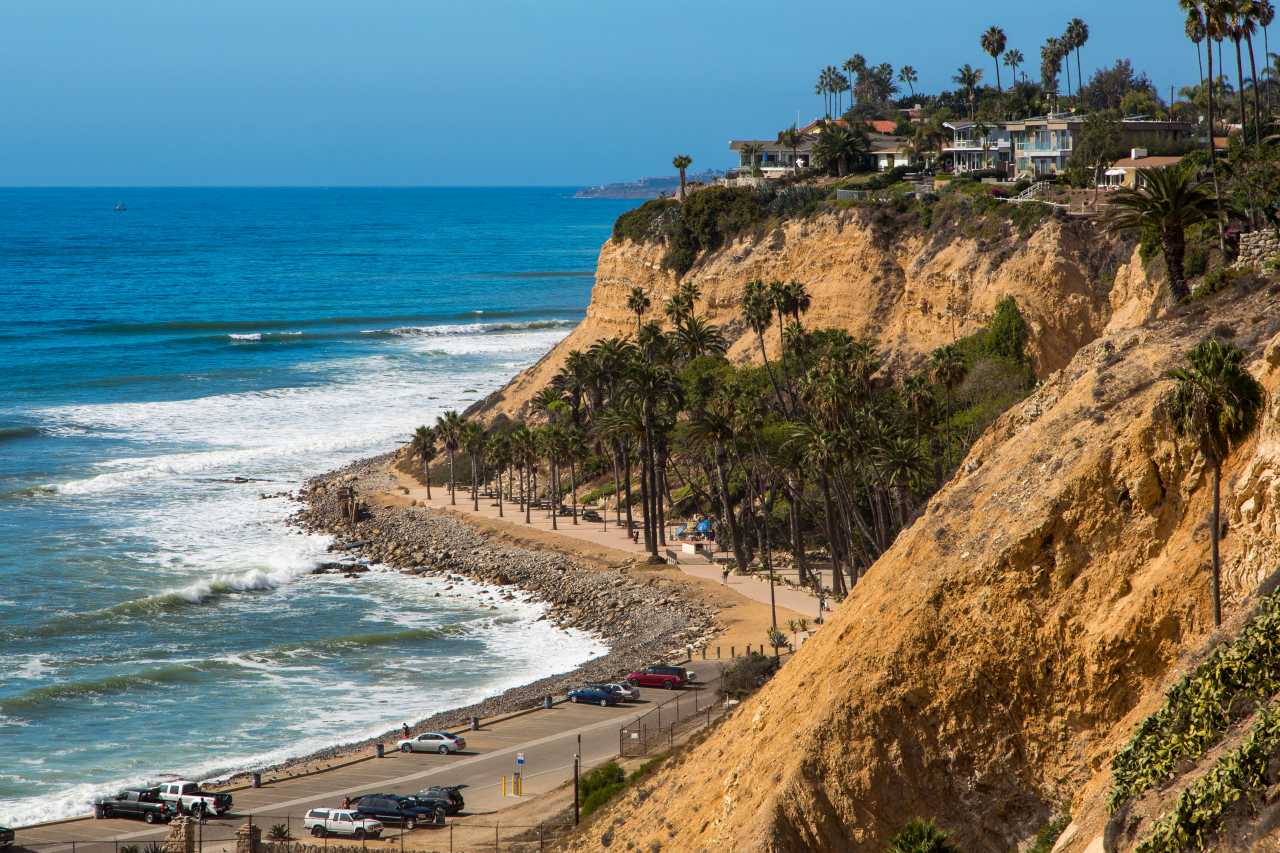 Manhattan Beach Los Angeles Steilküste
