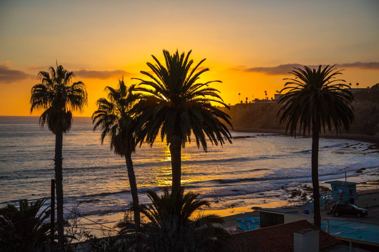 Manhattan Beach Sonnenuntergang