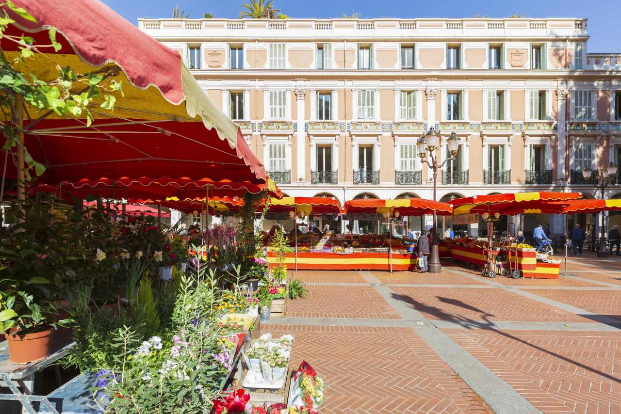 Markt von La Condamine Foodies