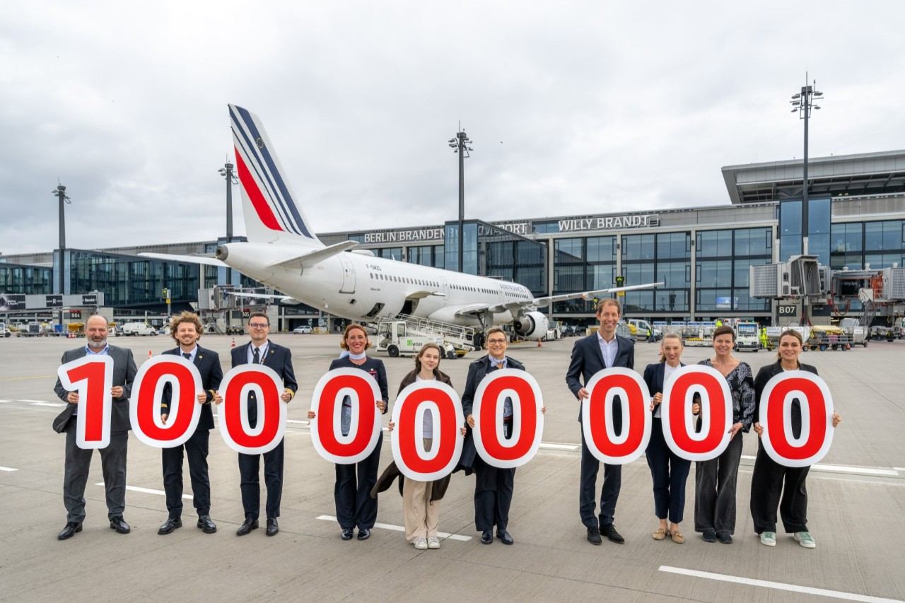 BER 100 Millionen Passagiere