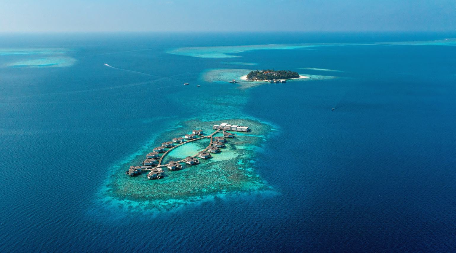 The Halcyon Private Isles Maldives zwei Inseln Gaafu-Atoll