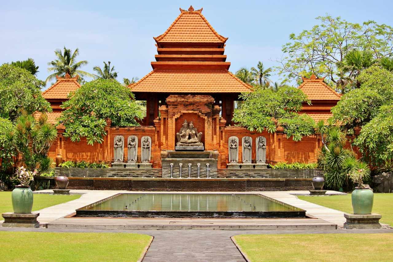 Tempel bei Kuta auf Bali