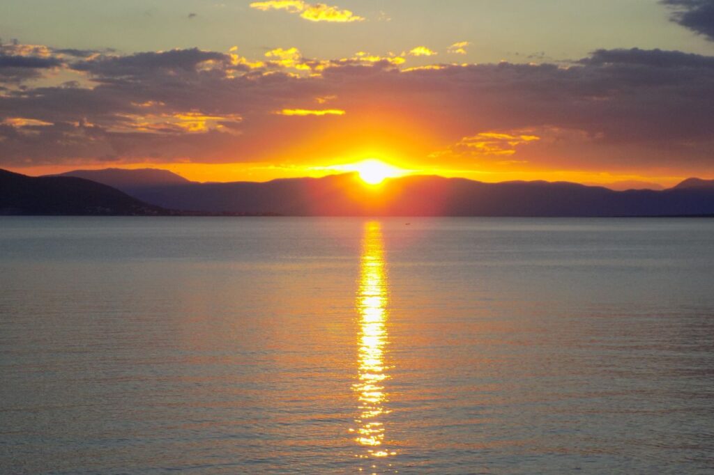 Aegina Sonnenuntergang