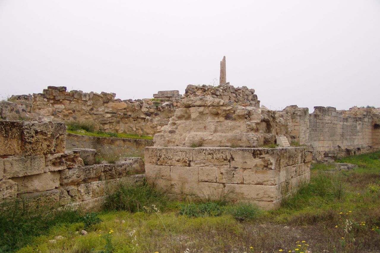 Ruine des Apollon-Tempel auf Aegina