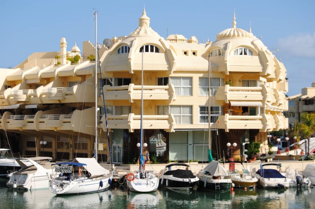 Benalmádena moderne Marina