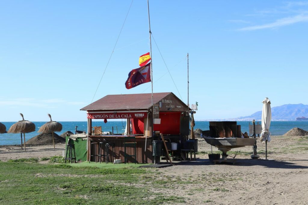 La Cala del Moral ruhiger Strandabschnitt