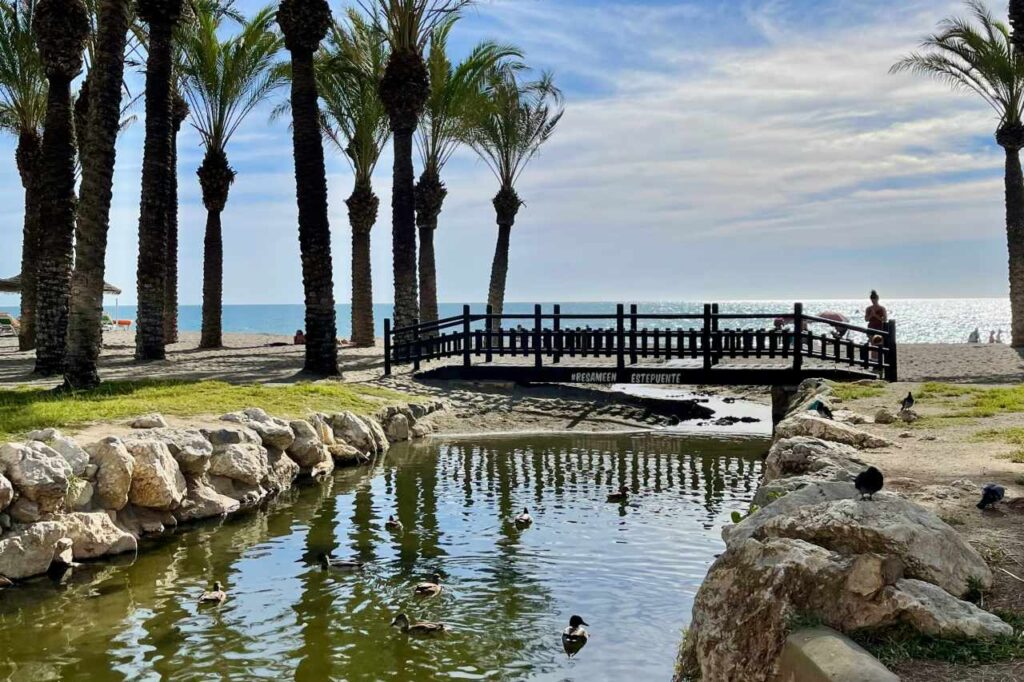 Torremolinos Palmenstrand