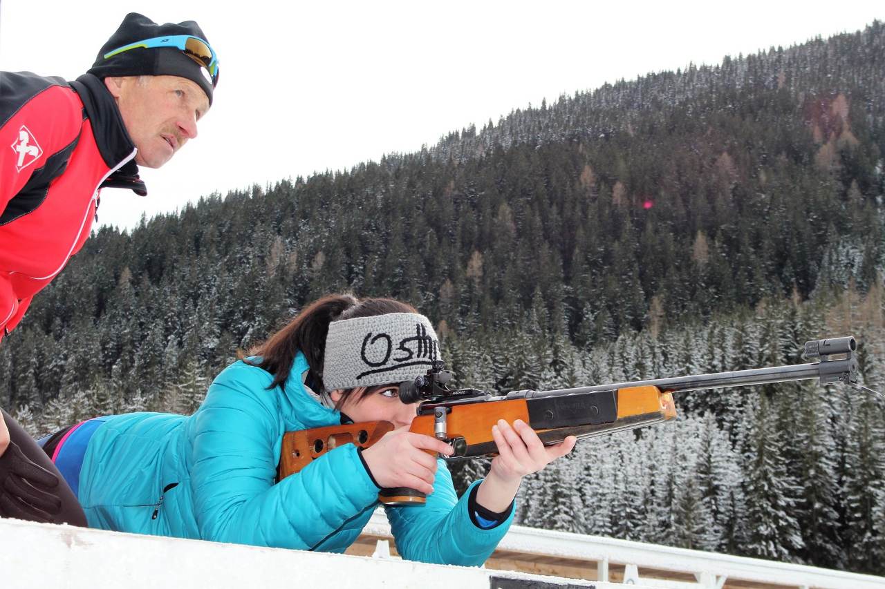 Biathlonschießen Obertilliach in Osttirol