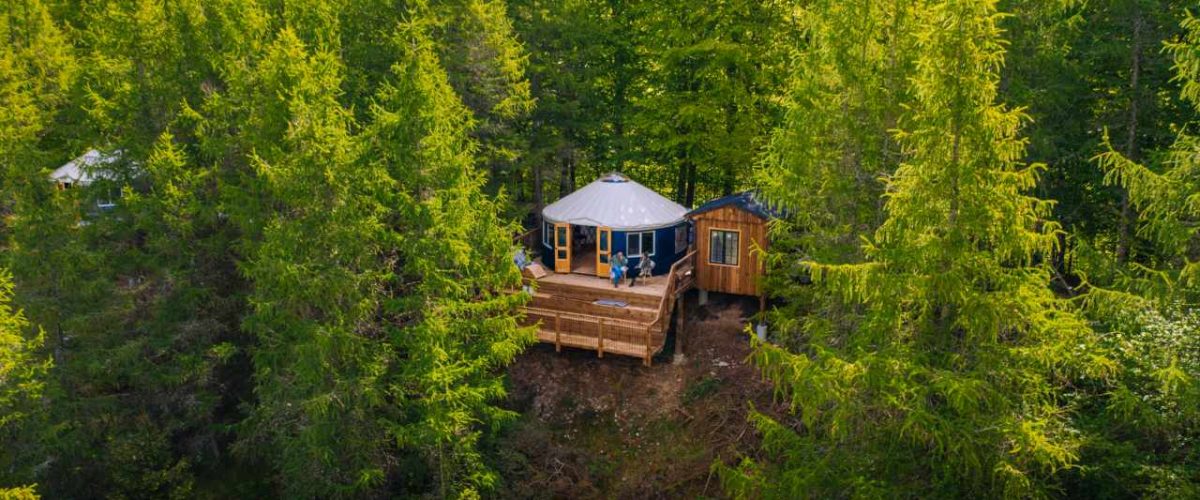 Adventure Camp Glamping Zelt bei Haslev