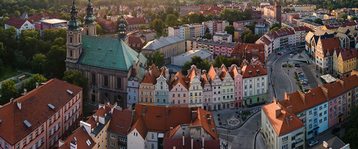 Altstadt von Nysa im Oppelner Land