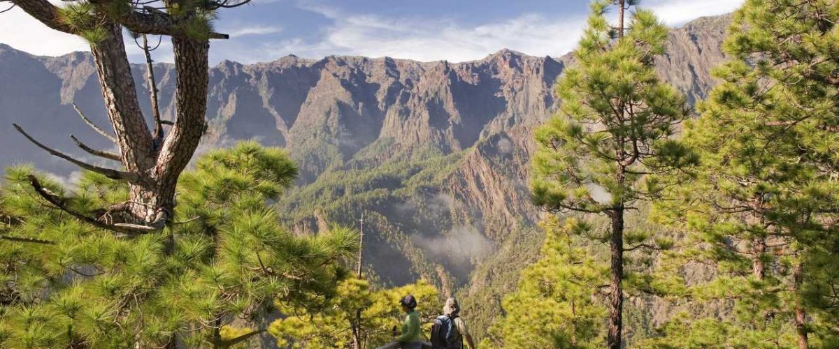 Aussichtspunkt Mirador La Cumbrecita auf La Palma