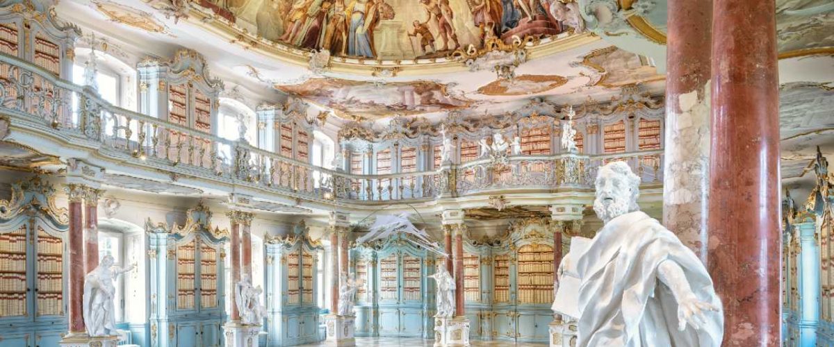 Bibliothekssaal im Kloster Schussenried