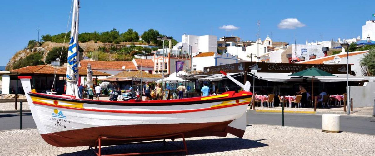 Boot Hafen Alvor