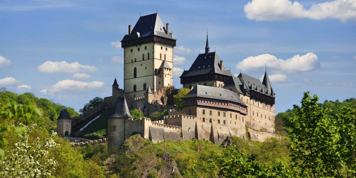 Burg Karlstein in der Nähe von Prag
