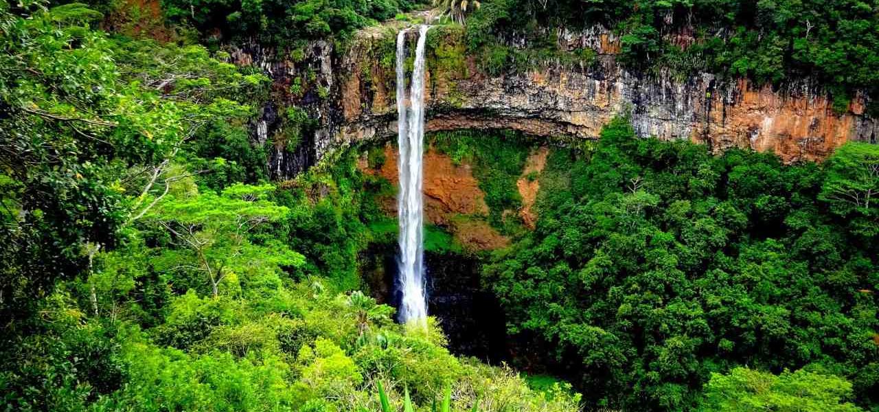 Chamarel Mauritius Wasserfall