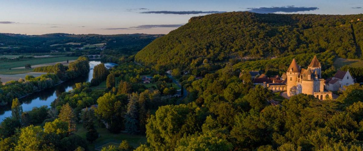 Château des Milandes im Dordogne-Tal