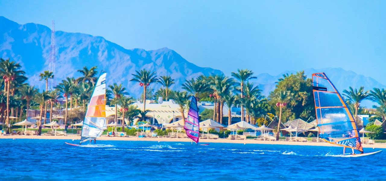 Dahab Wassersportler