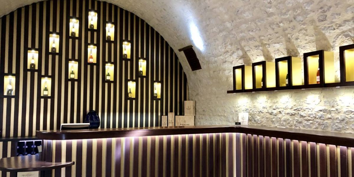 Degustationsraum der Prieuré de Viverie