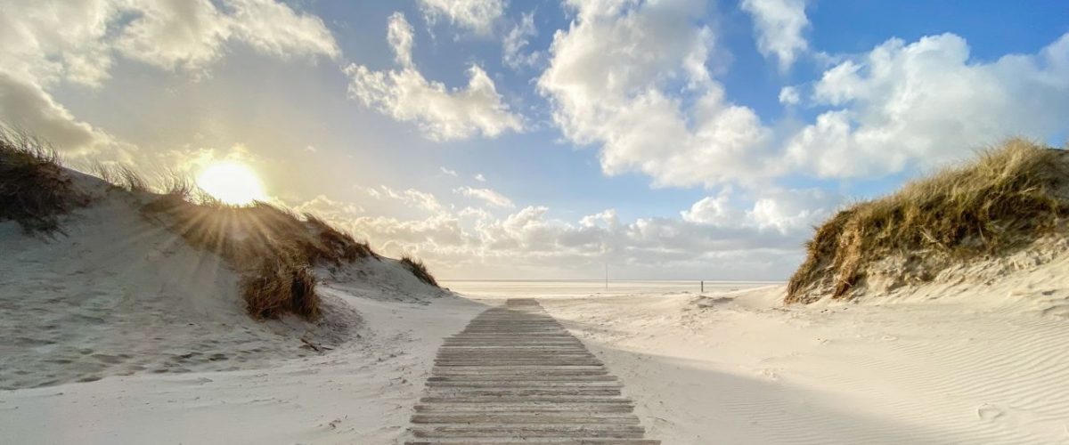 Dünendurchbruch auf Borkum