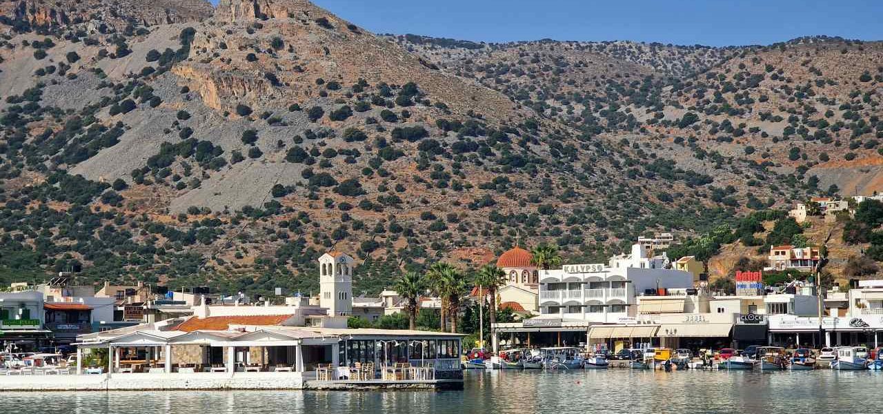 Elounda Kreta Hafen