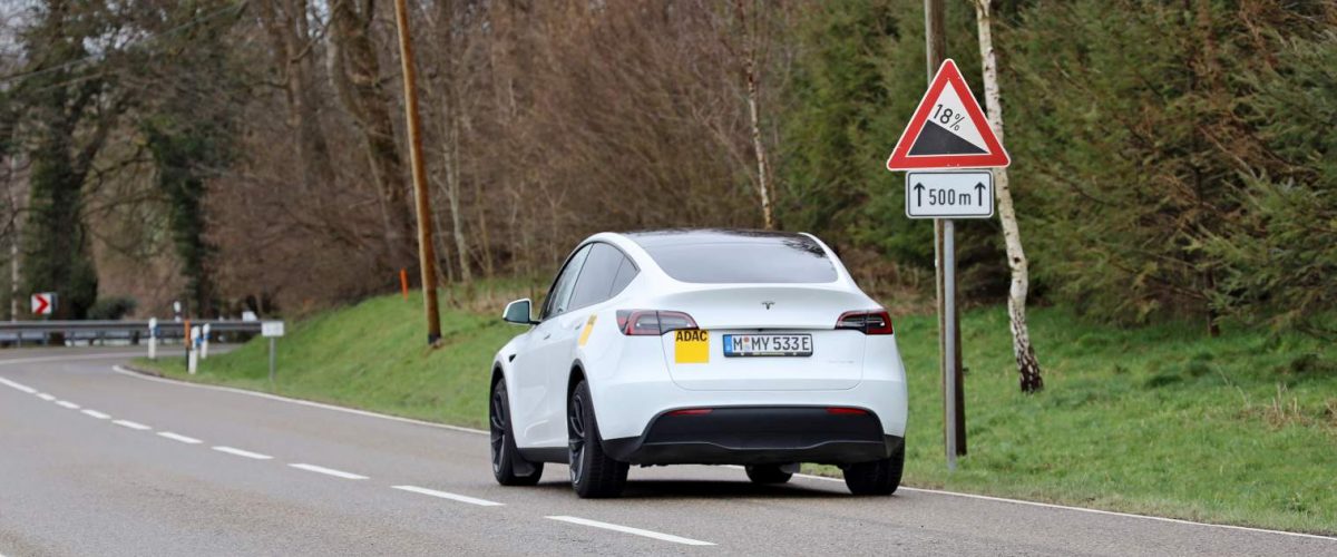 Energierückgewinnung E-Autos bergab