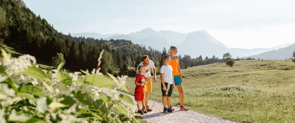 Farchant Ausgangspunkt Wanderurlaub Familie