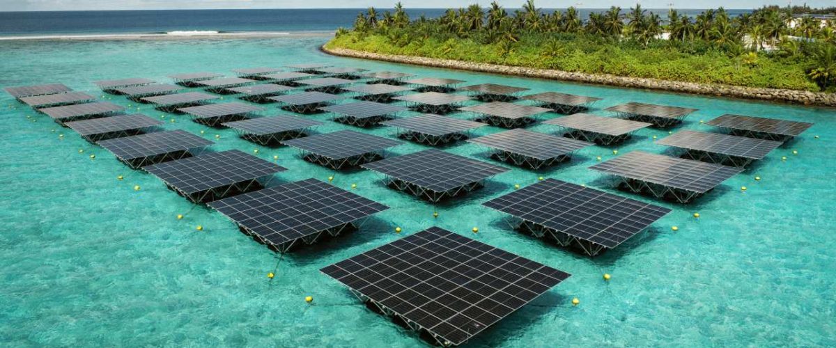 Fari Campus schwimmende Photovoltaikmodule