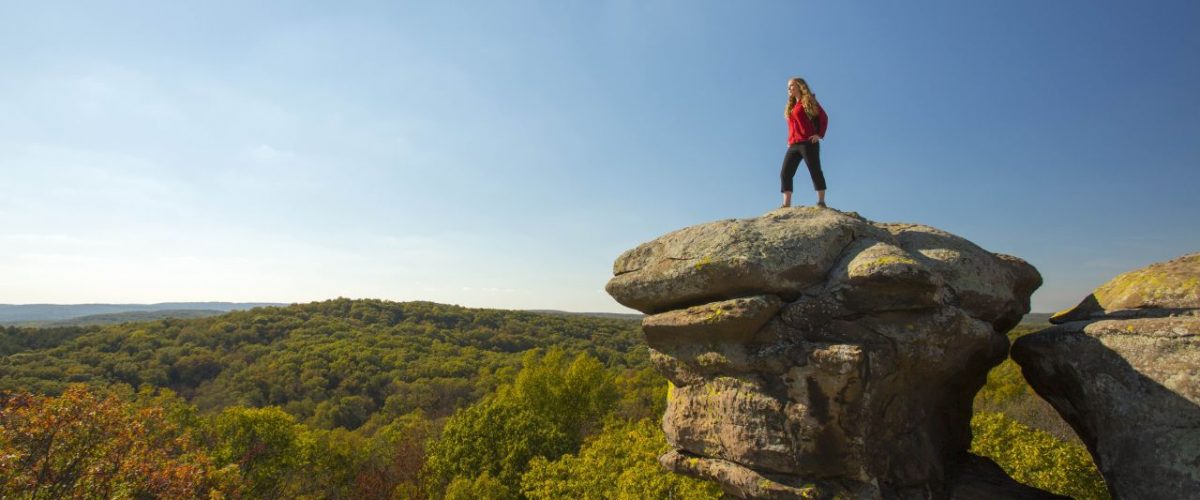 Felsformation Garden of Gods Shawnee National Forest