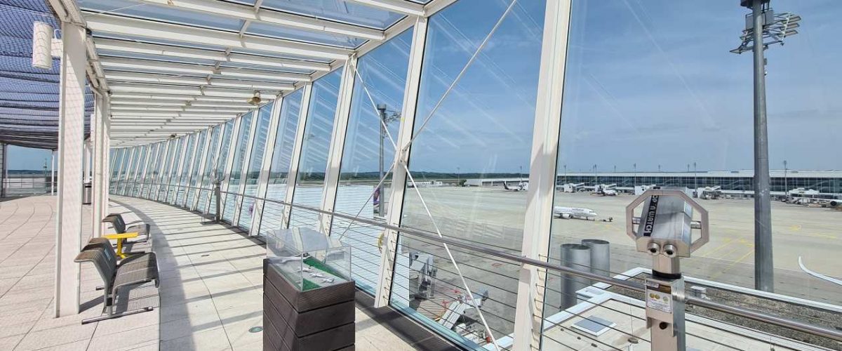 Flughafen München Aussichtsterrasse Terminal 2