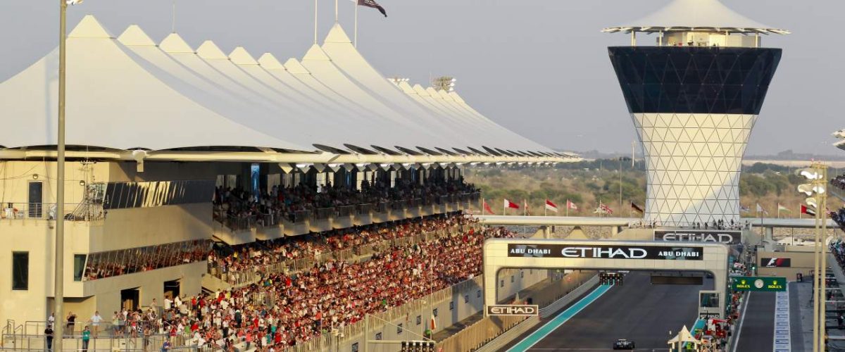 Formel 1-Rennstrecke Yas Marina Circuit