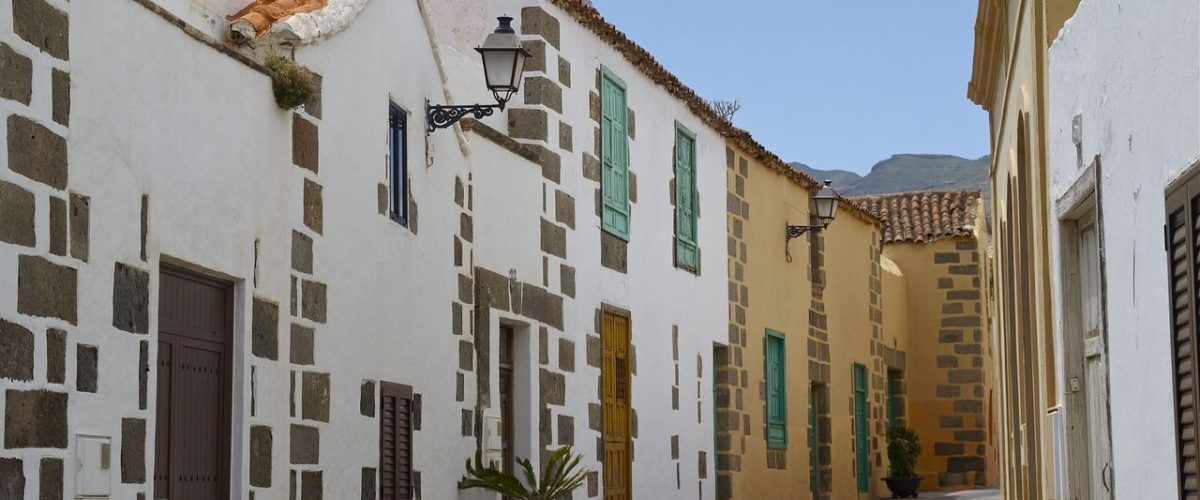 Gasse in Agüimes Gran Canaria