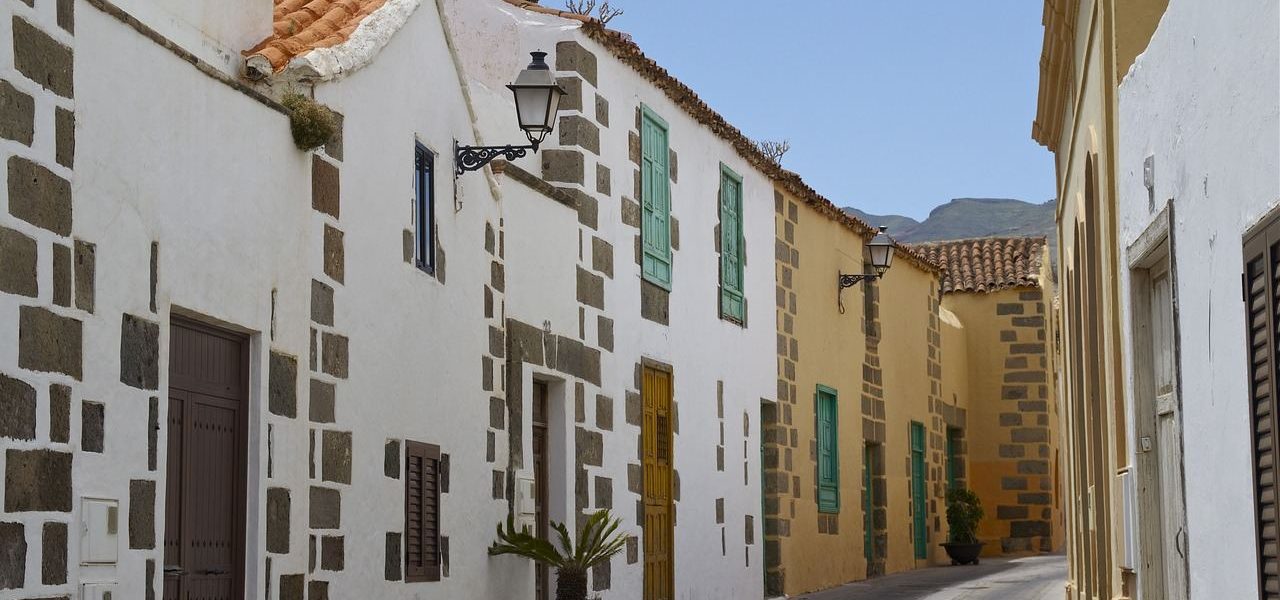 Gasse in Agüimes Gran Canaria