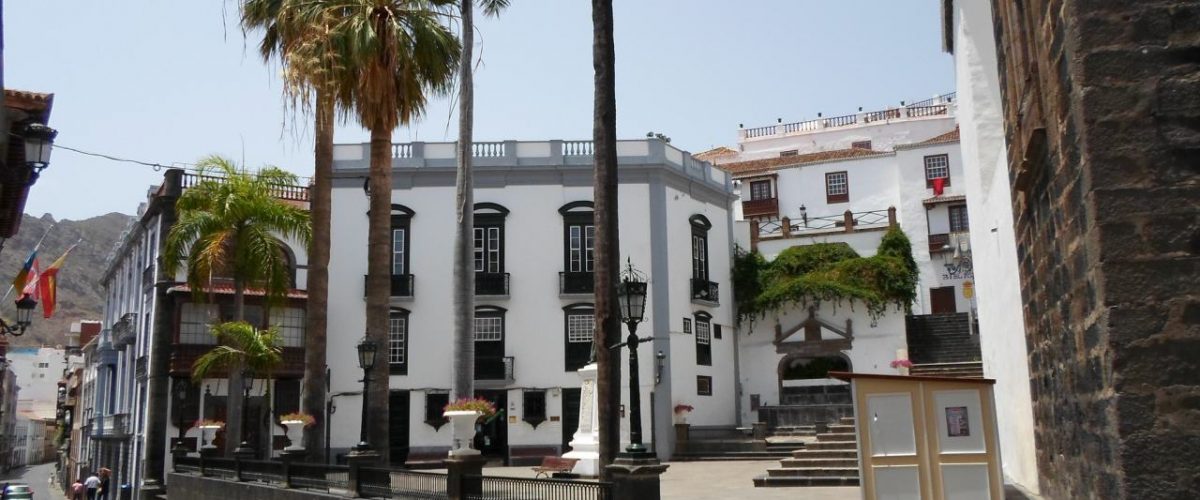 Gepflegte Häuser Santa Cruz de La Palma