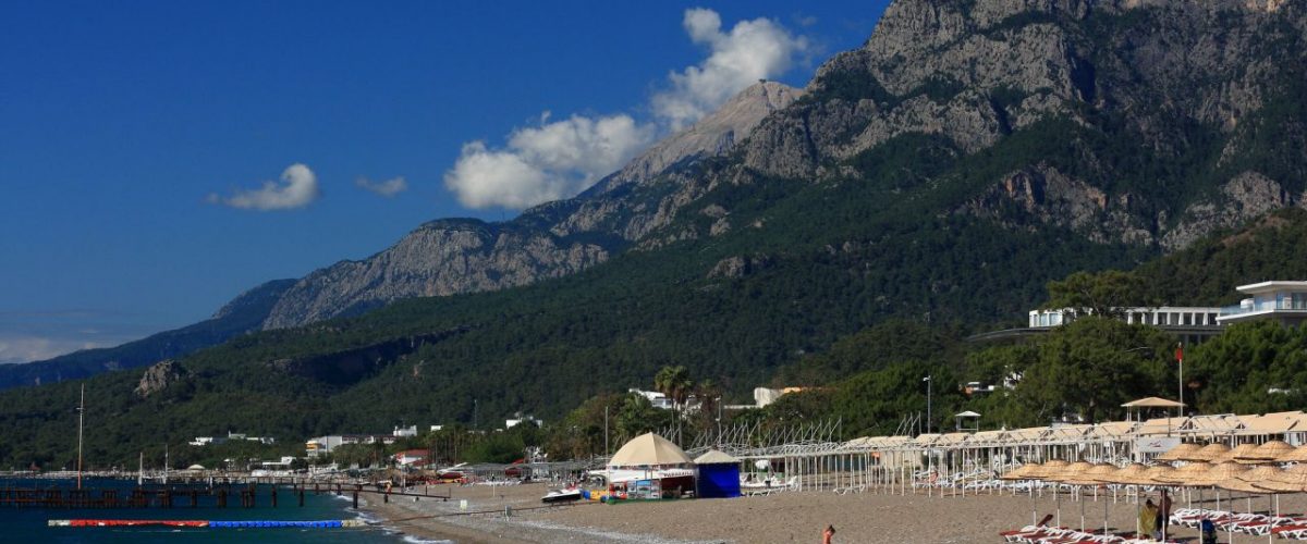 Göynük Strand Taurusgebirge