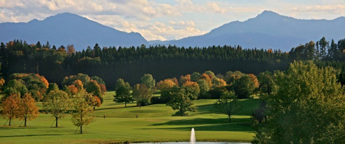 Golfen mit Ausblick im Chiemgau