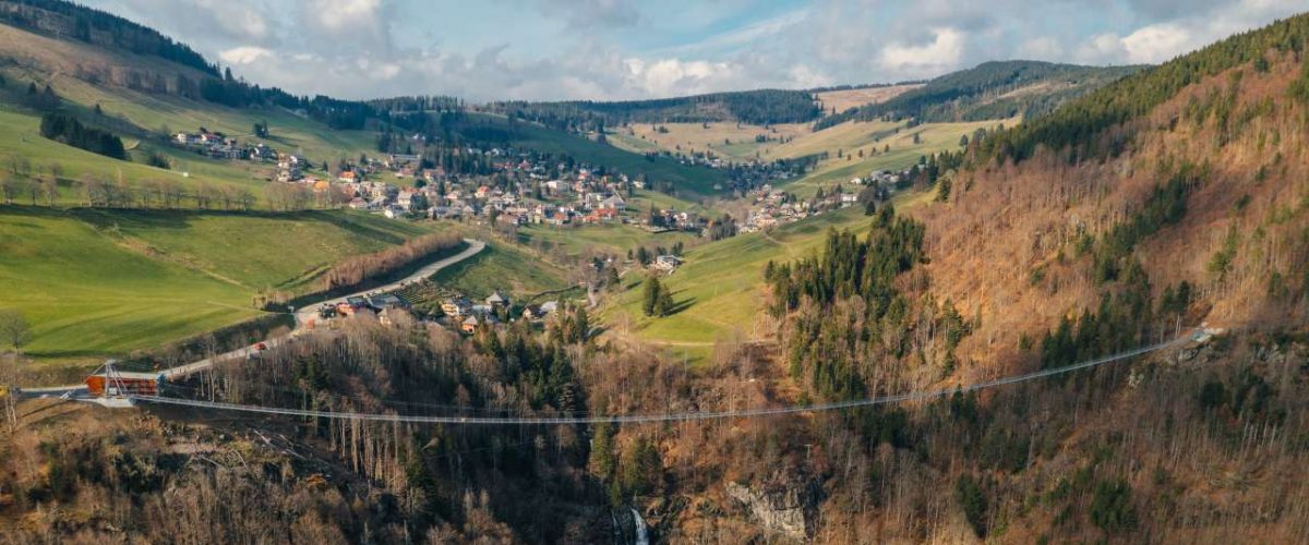 Hängebrücke Todtnauer Wasserfall Blackforestline