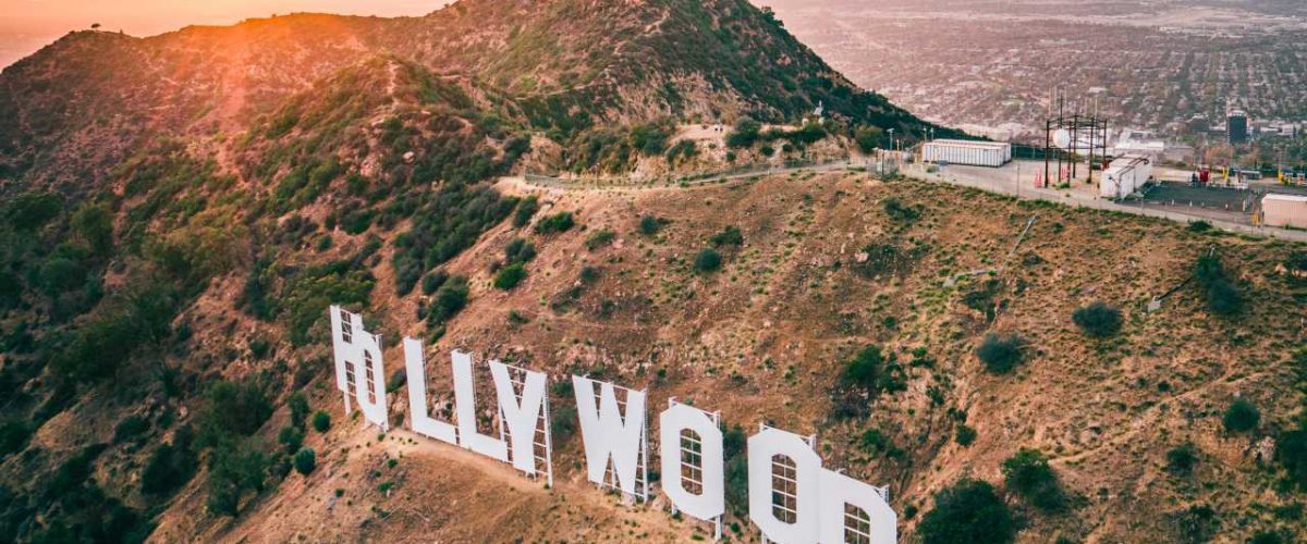 Hollywood Schriftzug früher Hollywoodland