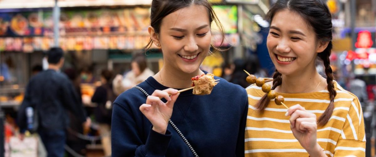 Hongkong Streetfood am Spieß